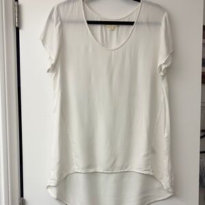 Cloth & Stone Hi Lo Scoop Neck Top